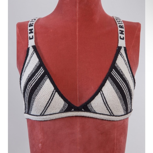 Christian Dior bralette top or swim top! Limited make amazing comfort. Size S - Picture 2 of 8